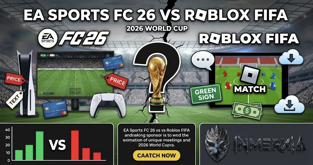 EA Sports FC 26 vs Roblox FIFA Super Soccer · ¿qué jugar en el Mundial 2026?