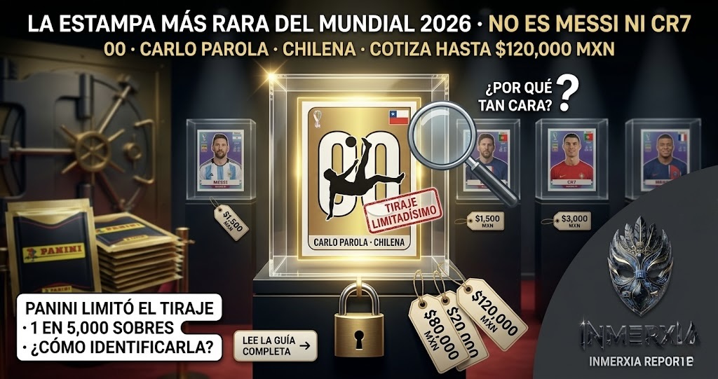 ¿Cuál es la estampa más rara del Mundial 2026 y por qué cuesta tanto?