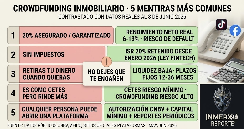 Las 5 mentiras más comunes sobre el crowdfunding inmobiliario