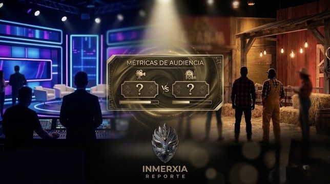 Rating semanal Casa de los Famosos frente a La Granja VIP: 3.64 millones contra 1.89 millones de espectadores.
